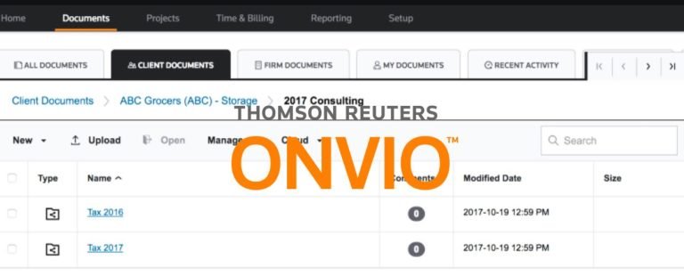 Thomson Reuters Onvio