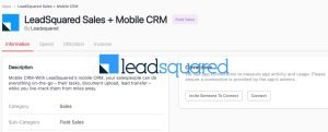 LeadSquared Sales + Mobile CRM