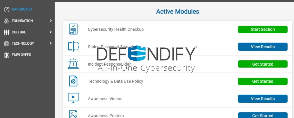 Defendify All-In-One Cybersecurity