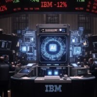 A surge in demand for IBM's AI-powered mainframes wasn't enough to save its stock, as disappointing software sales spooked Wall Street.