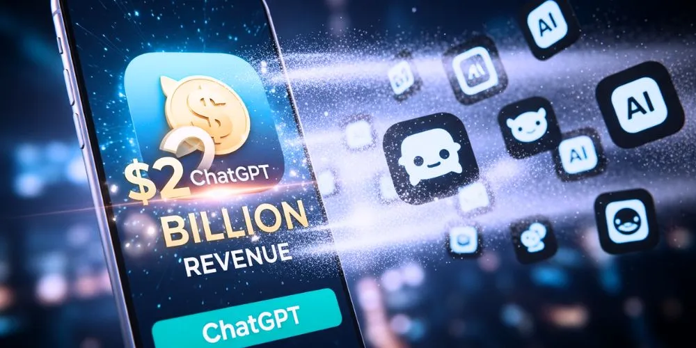 ChatGPT's mobile app is a runaway success