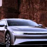 Lucid EV with Samsung Batteries Smashes World Record