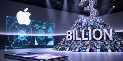 As Apple celebrates shipping its three billionth iPhone