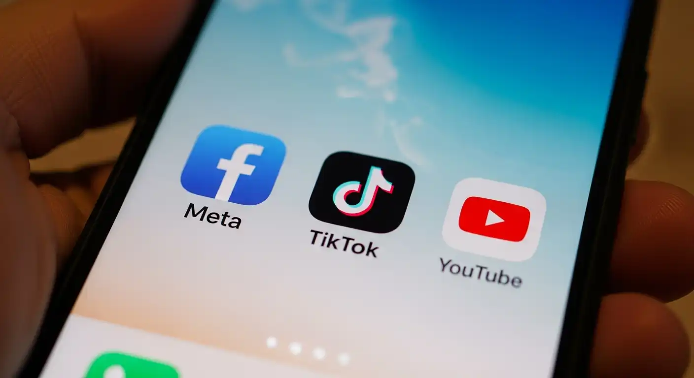 Meta, Tiktok, Youtube