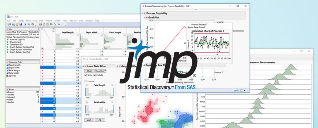 JMP (statistical software) visual data 5